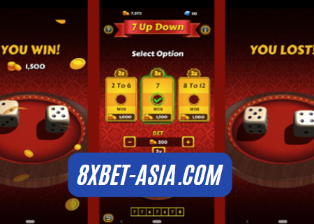 Trò Chơi Đổi Thưởng 7 Lên 7 Xuống 8xbet Kịch Tính, Dễ Thắng