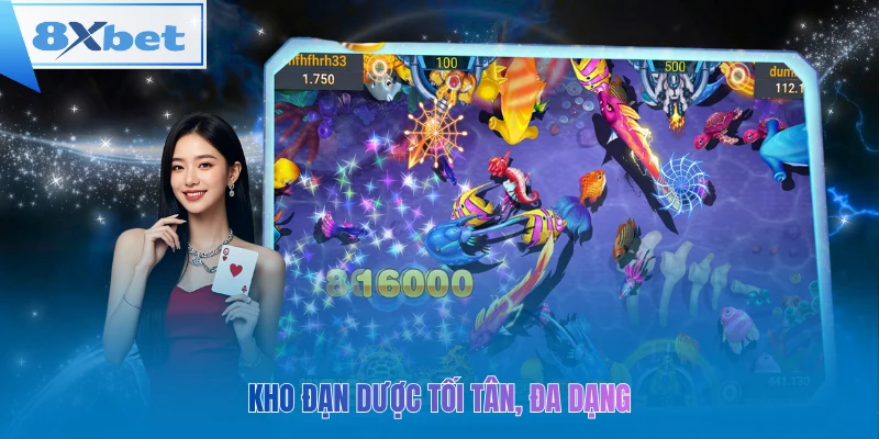 Kho đạn dược tối tân, đa dạng